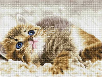 DIAMOND DOTZ Baby Pie - Diamond Painting - 17.595 Dotz - 41x31 cm