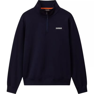 relaxed fit sweatshirt van elastische katoenmix