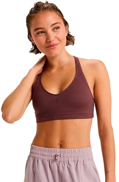Roxy Heart Into It Sportbeha Paars XS Vrouw