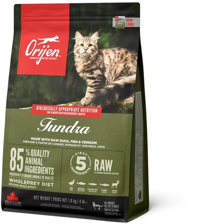 Orijen Whole Prey Tundra Cat Geit&Zwijn - Kattenvoer - 1.8 kg