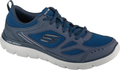 Skechers Summits-South Rim, Mannen, Marineblauw, Trainingschoenen, maat: 42,5