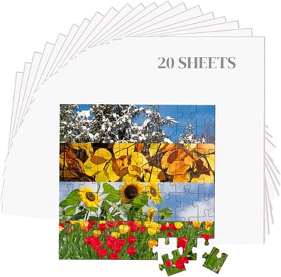 Puzzel Beschermfolie - Plakfolie Puzzels - Puzzels Bevestigen - Hoge Kleefkracht - 10 x 5 x 1 cm - Transparant