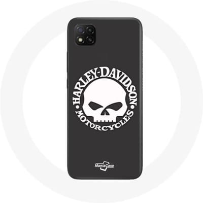 Xiaomi Redmi 9C hoesje Harley Davidson Motors Schedel