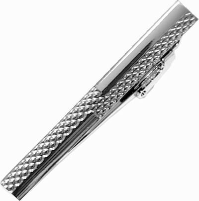Fako Bijoux® - Dasspeld - Deluxe - Model Albana - 50mm - Zilverkleurig