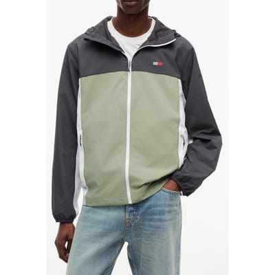 Tommy Hilfiger Chicago Packable Jacket Spring Olive Multi Größe: M | Trench Coats Outlet | Herren | Grün
