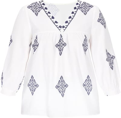 usha Grote maat blouse