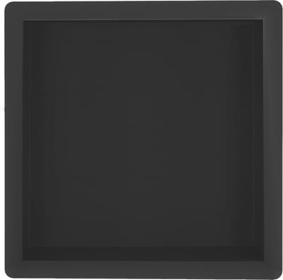 Bally Sunk Inbouwnis 30x30x10cm Mat Zwart
