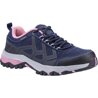 Cotswold Dames/dames Wychwood Lage WP Wandelschoenen (Marine / Roze)