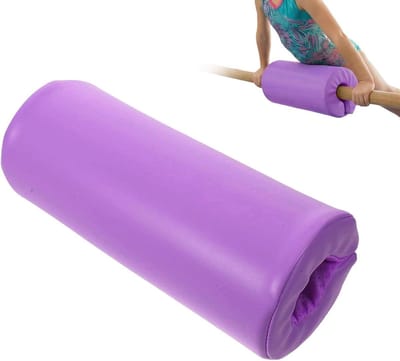 Gymnastiek Bar Pad - Veiligheidspads Buitenlaag - Gymnastiek Training - Dikke Padding - 24 cm Lengte - Paars