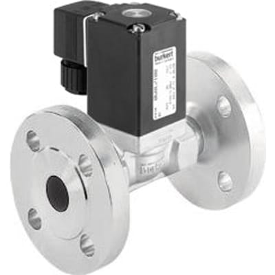 Magneetventiel 40mm Flens NC Gietijzer NBR 0-12bar/174psi 24VAC/DC Vacuüm 290 150606
