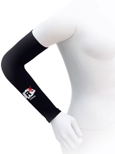 R-evenge Tape Armwarmers Zwart L-XL Man