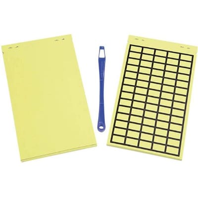 HellermannTyton 598-12227 TAG122B-270-YE-270-YE Etiket voor laserbedrukking