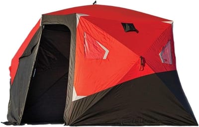Vis Tent - Ijs Vissen Schuilplaats - Vissen Beschutting - Stabiele Structuur - 75 Vierkante Ft - Niet gespecificeerd