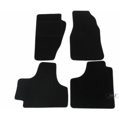 Tapis De Sol Noir Velours - J&J AUTOMOTIVE - Dodge Nitro 2007-2012 - Sur Mesure - Antidérapant - Imperméable noir