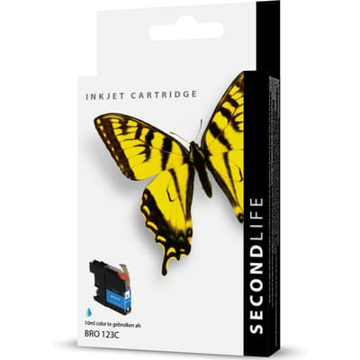 SecondLife - Brother LC 121 / 123 Cyan