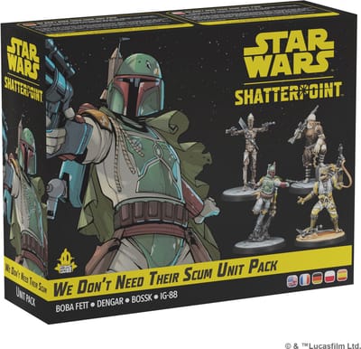 Star Wars Shatterpoint We Don't Need Their Scum - EN/FR/DE/PL/ES