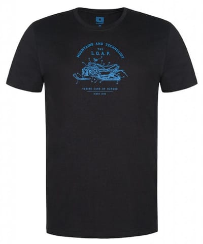 Heren T-shirt Loap Beau Zwart - S
