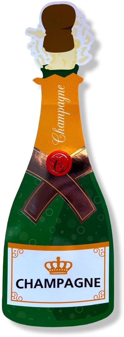 Maxi Kaart - Groot Formaat Felicitatiekaart - 30x12,5cm - XL Wenskaart inclusief envelop