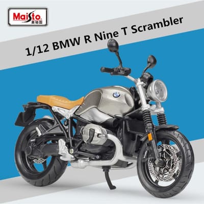 Maisto 1:12 Bmw R Nine T Scrambler Legering Racing Motorfiets Model Simulatie Diecast Metaal Sport Motorfiets Model Kinder Speelgoed Cadeau