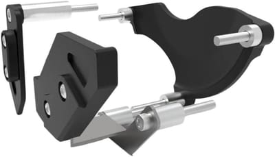 Carterbescherming Motor - Valbescherming Deksel - Motor Beschermen - Speciaal Aangepast - 1 Set - Zwart