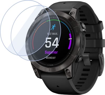 2x Geschikt voor Garmin Epix Pro 47mm Screenprotector - Beschermglas Folie Geschikt voor Garmin Epix Pro 47mm
