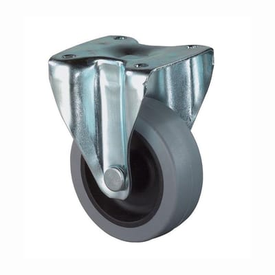 Bokwielen Massief rubber glijlager Kunststof 50 mm 35 kg - A210.A...