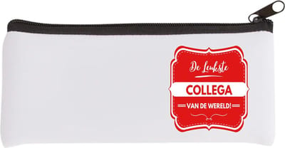 Akyol - de leukste collega Etui - Collega - een collega - werk - afscheidscadeau - verjaardagscadeau - 20 bij 9 cm