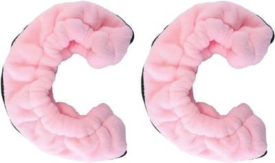 Schaatsbeschermers roze elastisch - voor kunstschaatsen en hockeyschaatsen - beschermt scherpe randen - SnelShoppen