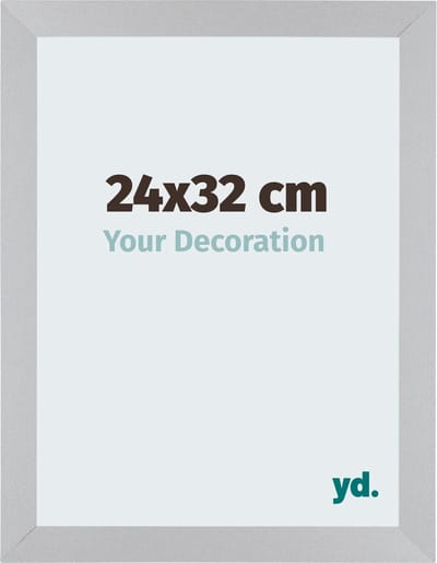 Your Decoration - Fotolijst 24x32 cm - MDF - Zilver Mat - Mura