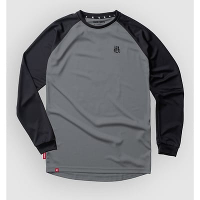 Loose Riders Ess. Black Long Sleeve Jersey grijs
