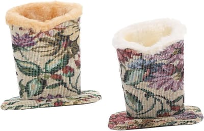 Pluche Brillenhouder - Brillenstandaard Bureau - Brillen Opbergen - Zachte Pluche Voering - 12 cm Breed - Diverse Kleuren
