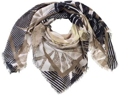 camel active Sjaal met print - Maat womenswear-OS - Geel