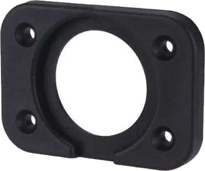 Montageplaat 1 Gat - Inbouw - Enkelvoudig - Geschikt voor USB stopcontact/Voltmeter