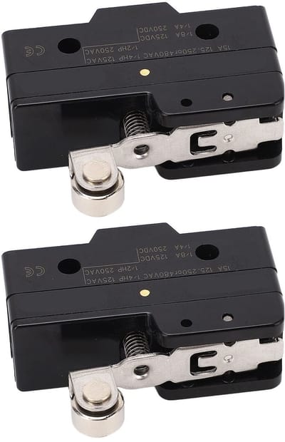 Allecto - Micro Limit Switch - No Nc Roller Lever - Voor Industrieel