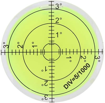 Nikou Level Bubble - 60mm Compact Waterpas voor Camera en Balans
