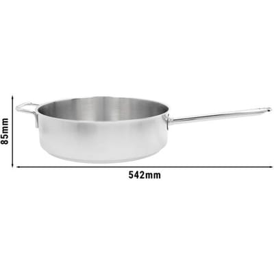 DEMEYERE APOLLO 7 - Sauteerpan zonder deksel - Ø 280mm - RVS