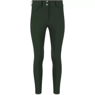 Kentucky Horsewear - Miami women breeches knee grip donkergroen size 40