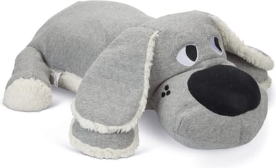 Beeztees Puppy Boomba XL - Puppy Speelgoed - Puppyknuffel - Hondenspeelgoed - Grijs - 70x40x21 cm
