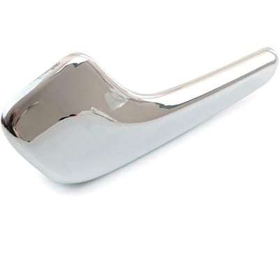 BDP219 poignée de porte intérieure en plastique plaqué aluminium 13297813 avant ou arrière gauche pour Vauxhall Opel Corsa D