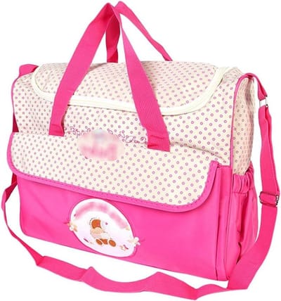 Luiertas Verzorgingstas - Moeder Handtas - Baby Benodigdheden - Modern Ontwerp - 38 x 18 x 30 cm - Roze