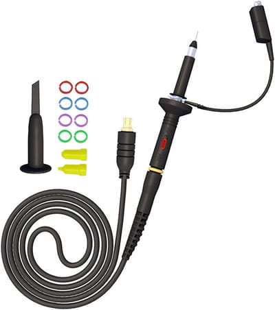 Oscilloscoop Probe - Meetkabel Testkabel - Elektrisch Testen - Instelbare Verzwakking - 60 MHz - Zwart
