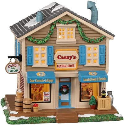 Decoratief Gebouw - Miniatuur Winkel - Diorama Creëren - Verlicht Effect - 195 cm Hoog - Multicolor
