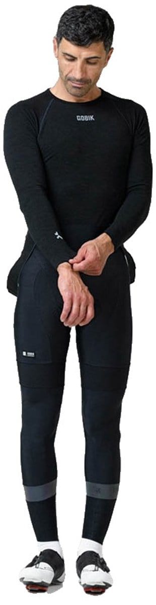 Gobik Long Sleeve Baselayer Winter Merino Men Coal - M