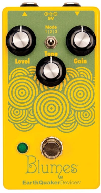 Earthquaker Devices Blumes - Bas overdrive - Geel