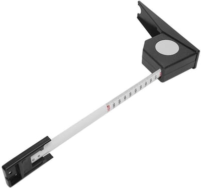 Dailygoods- Hoogtemeter 2M - Wandmontage - Intrekbare Tape - Meetinstrument - Groei Grafiek - Voor Volwassenen/Kinderen