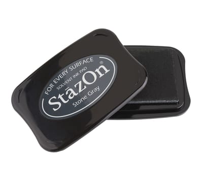 Stazon sneldrogend stempelkussen Stone Gray