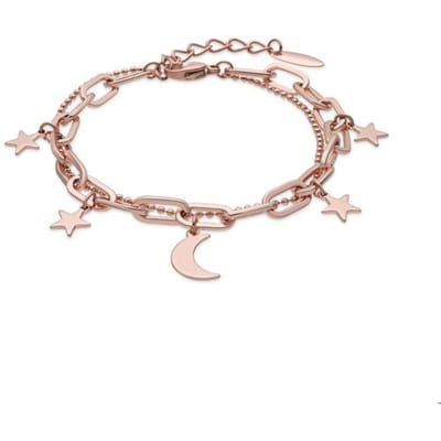 Luxenter armband afgewerkt in 18k roségoud - Darkle