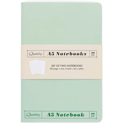 Kladblok Rex London A5 (x2)