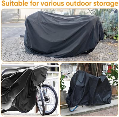Fietshoes - Waterdicht en duurzaam - 1 stuk - 210d Oxford-materiaal - 200x70x110 cm