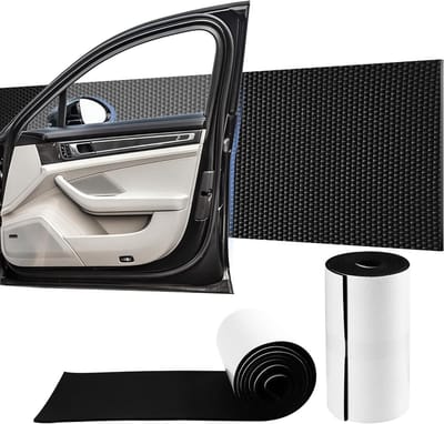 JGS Premium - 2 Stuks Stootkussens voor Garages - Bescherming van Garagemuren - Zelfklevende Muurbescherming - 2m x 20cm x 4mm - Waterdichte Bescherming van Autodeuren - Waterafstotend - Garage-Wandbescherming